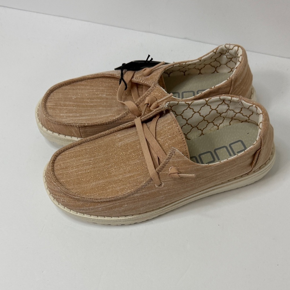Hey Dude Light Brown Casual Shoes - Picture 3 of 8